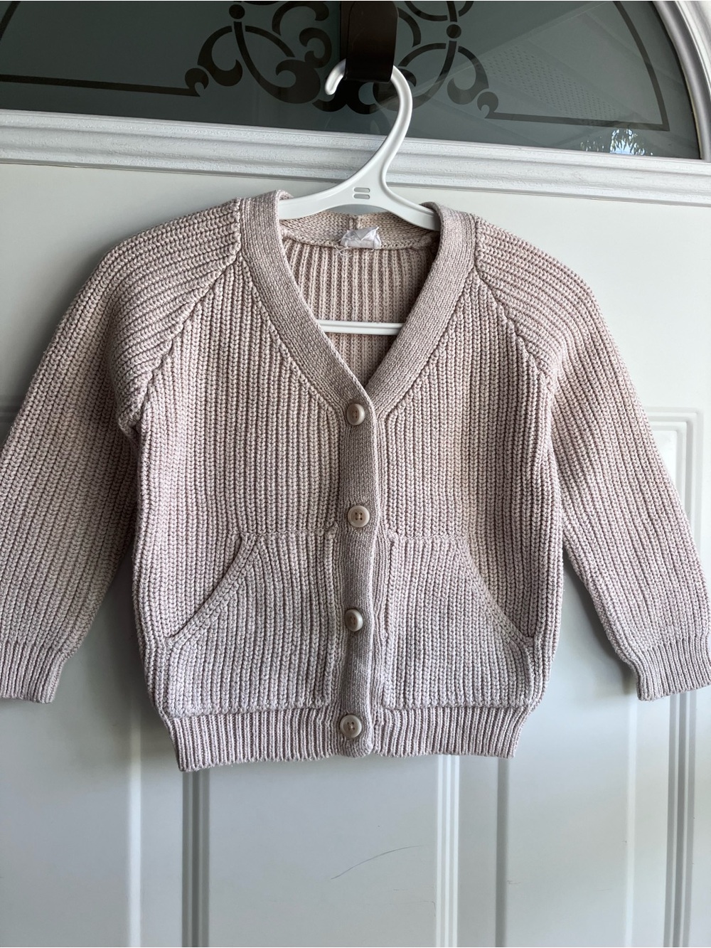Jamie Kay neutral beige knit sweater 2T